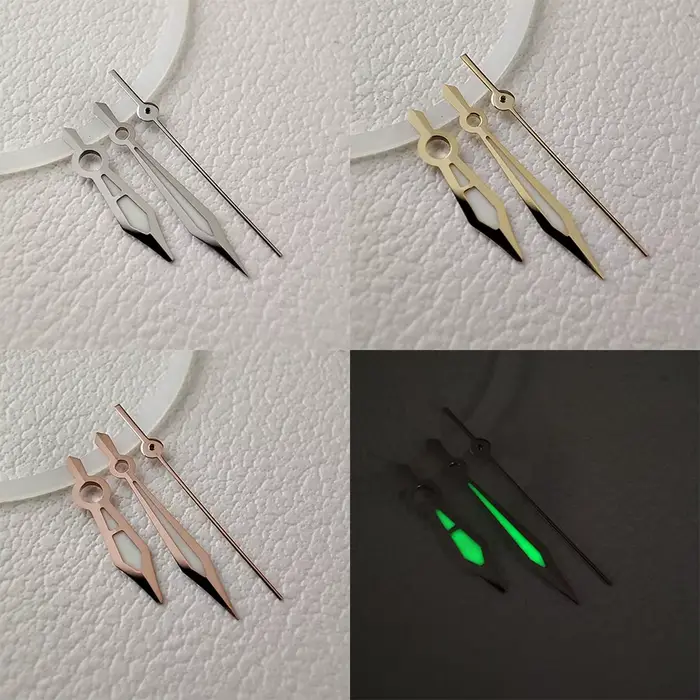 Aiguilles de montre mécanique rétro modifiées