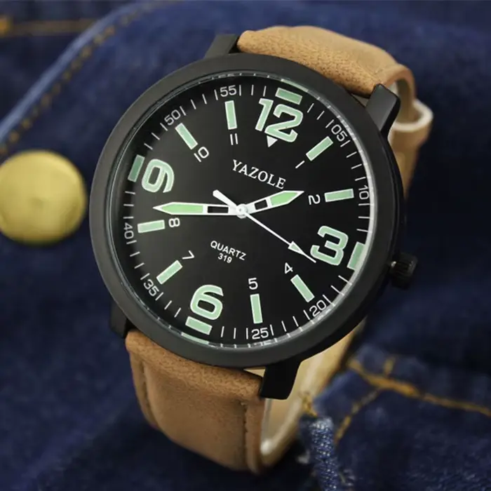 YAZOLE-Montre de sport Shoous pour homme, horloge décontractée, mode masculine, offre spéciale
