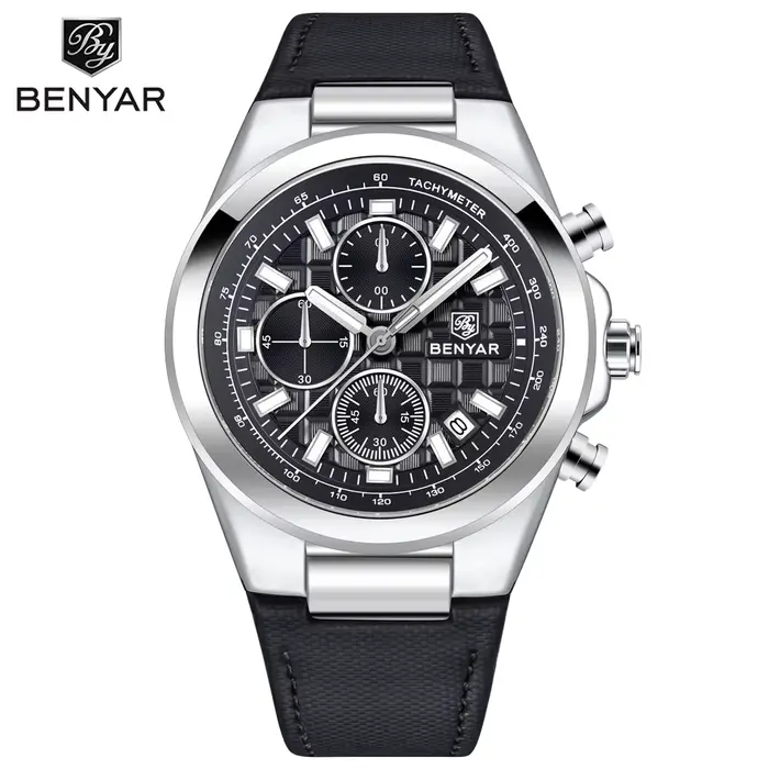 2025 nouvelles montres pour hommes BENYAR montre à Quartz de luxe de marque supérieure pour hommes c