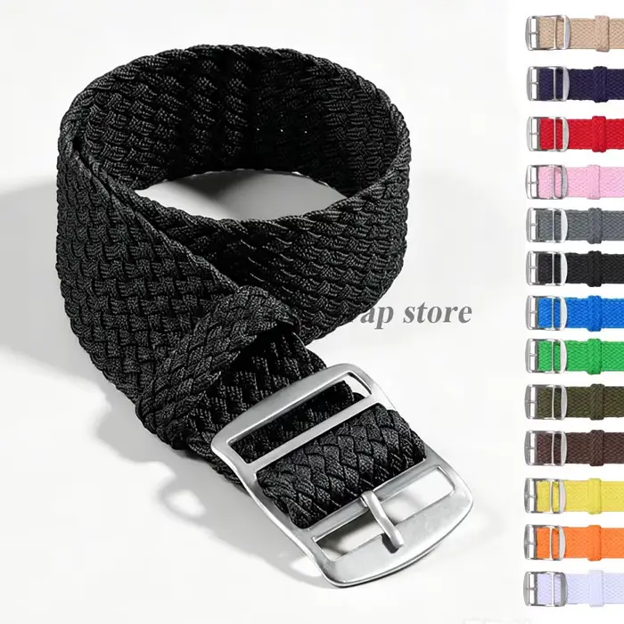 Bracelet en nylon de haute qualité pour montre Perlon