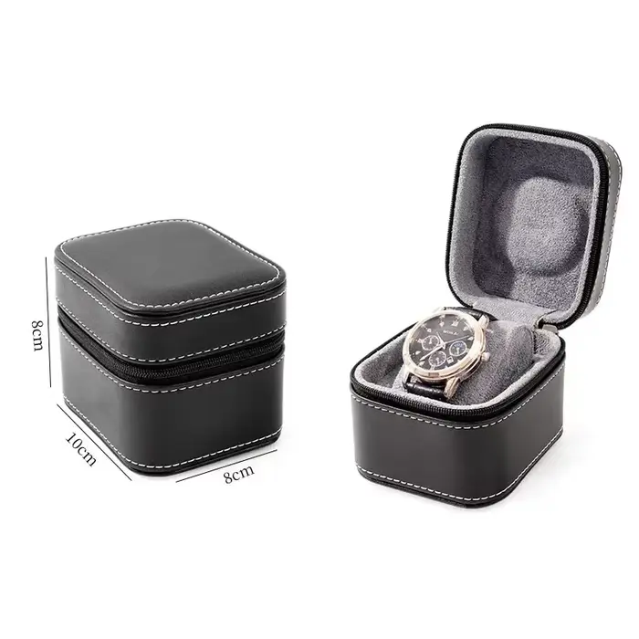 Étui à montre unique en cuir PU