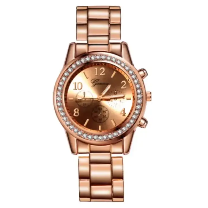 Femmes montres genève classique strass Montre