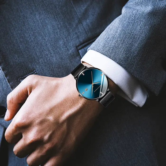 Montre à mouvement à Quartz originale japonaise