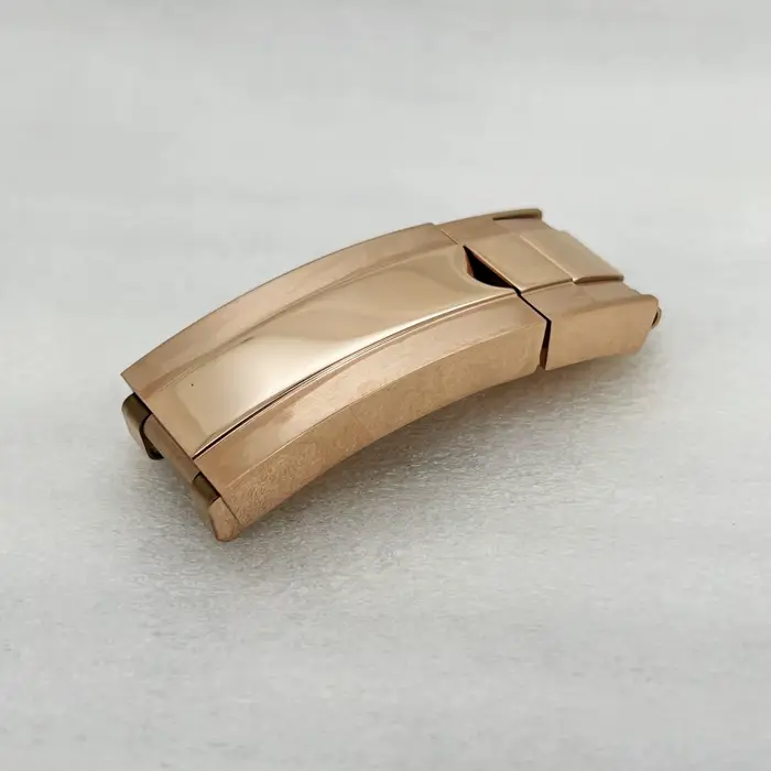 Boîtier de montre pour homme en acier argenté or rose 39,3 mm pour Daytona VK63 OS20, mouvement à qu