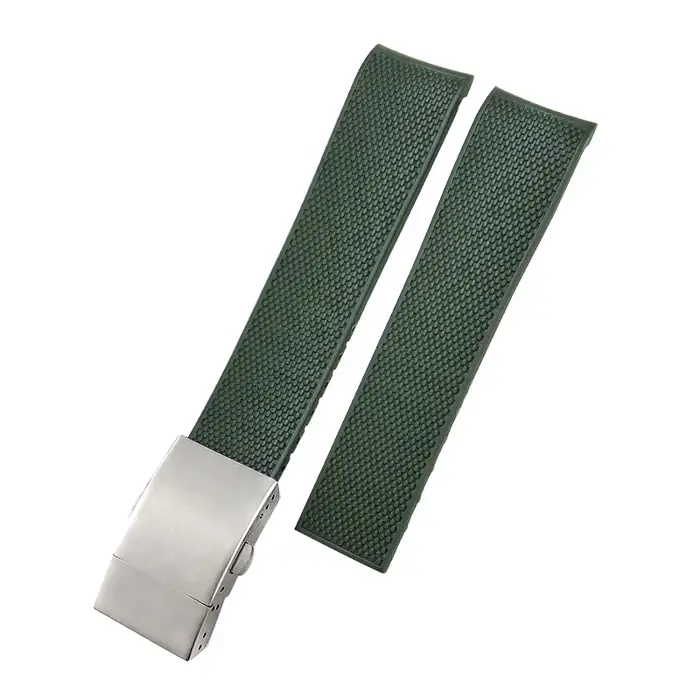 Bracelet de montre étanche en caoutchouc et silicone