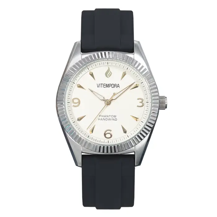 Vitempora – montre mécanique pour hommes, mouvement manuel, boîtier étanche en acier inoxydable, rép