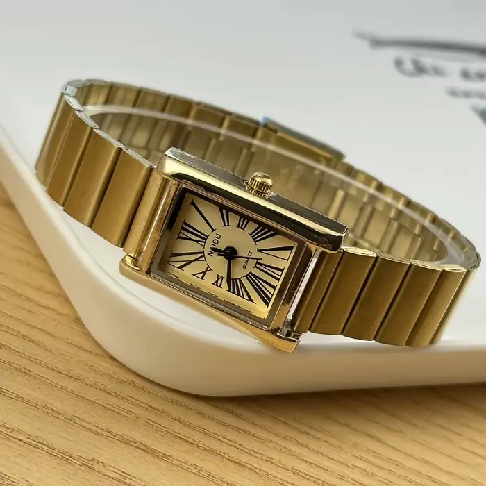 Offre spéciale femmes cadran carré montre à Quartz minimaliste bracelet en acier montre-bracelet Para Mujer dames cadeaux livraison directe Relógio Feminino