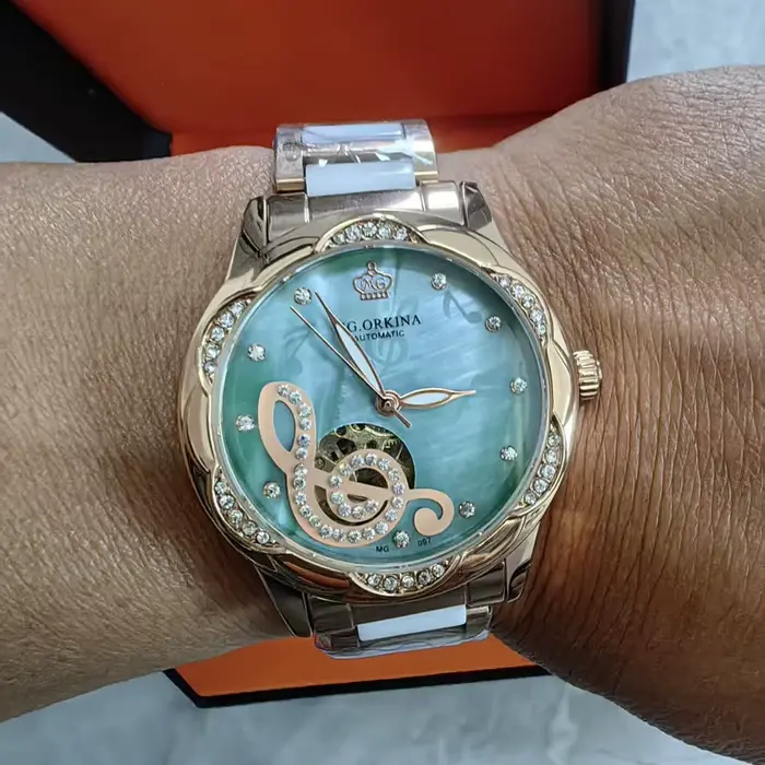ORKINA nouvelle marque de luxe femmes montres mécaniques automatiques dames Montre Reloj Mujer
