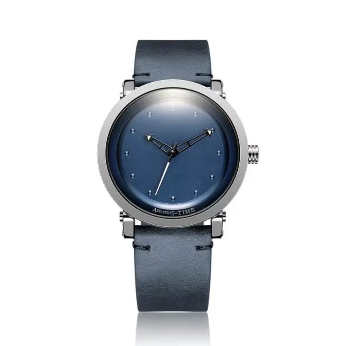 Montre à quartz pour homme avec mouvement Miyota, diamètre 43 mm et épaisseur 12,5 mm, bracelet en c