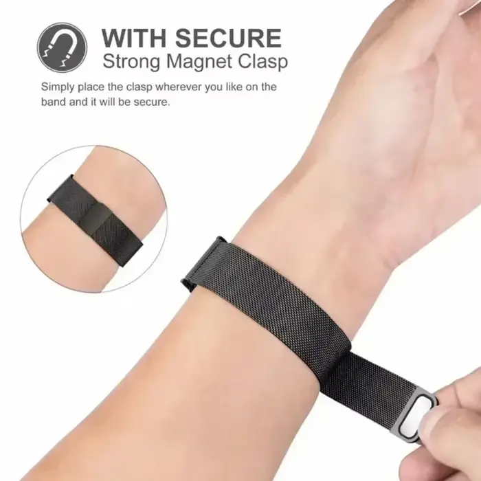 Boucle milanaise de 20mm pour Withings ScanWatch 2