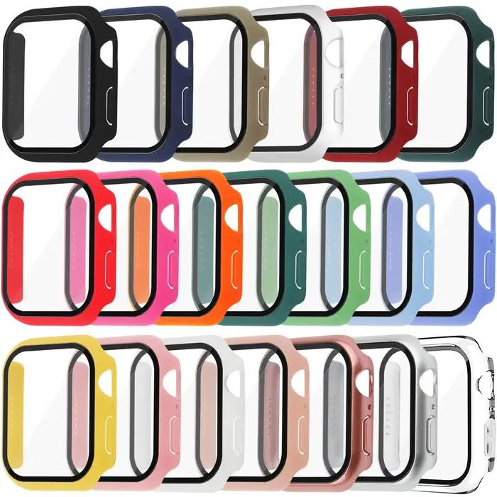 Coque en verre et couvercle pour Apple Watch