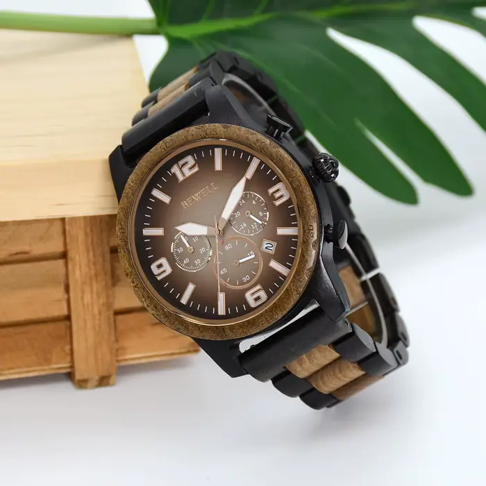 Montre en bois pour hommes