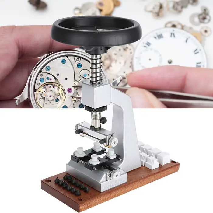 Ouvre-boîtier de montre avec base en métal