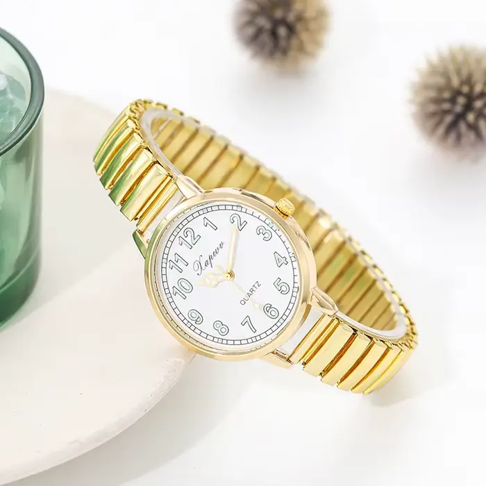 Montre pour femme à la mode avec chiffres arabes