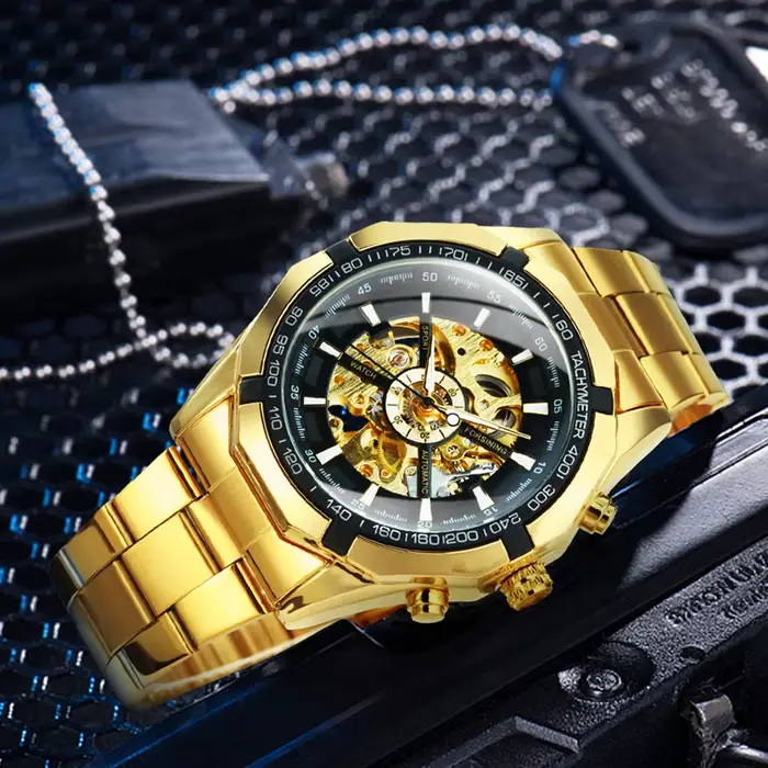 WINNER – montre squelette pour hommes
