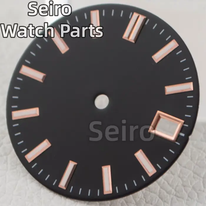 Cadran SEIRO Sunburst pour mouvement automatique NH35/NH36 Datejust occasionnels homme élégance sophistication