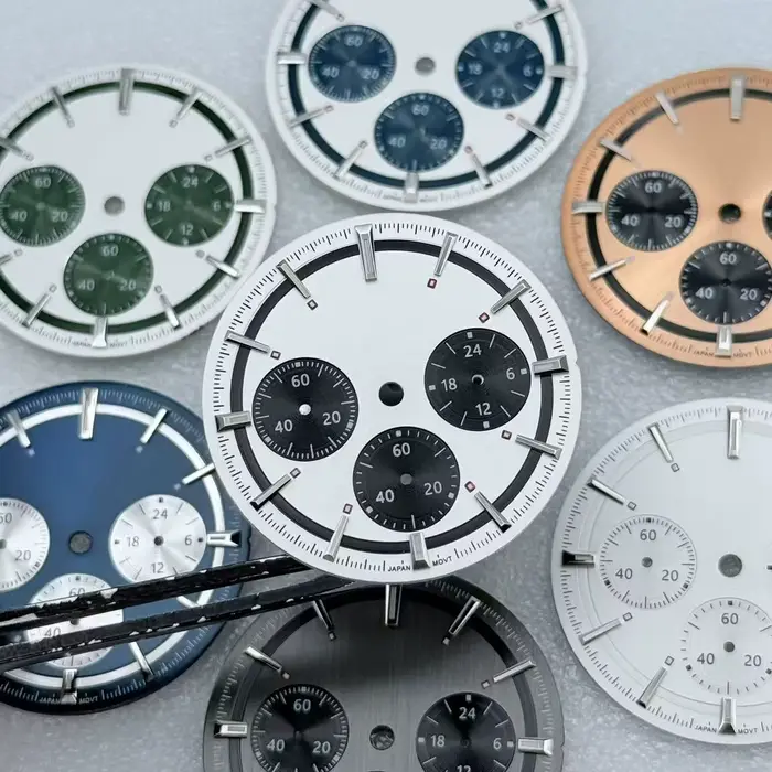 Cadran de montre Sunburst sans logo