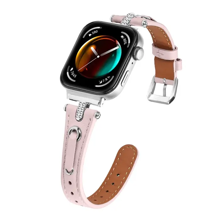Bracelet en cuir pour Huawei Watch Fit 3 4 5