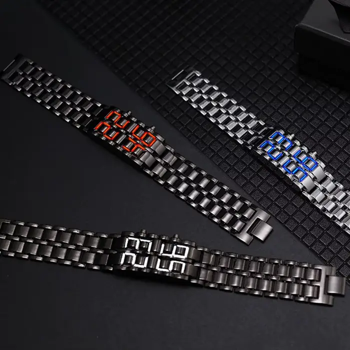 Montre numérique pour hommes