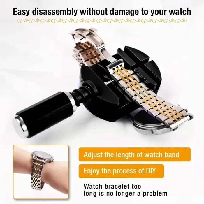 11 pièces/ensemble, Kit de démontage de bracelet de montre