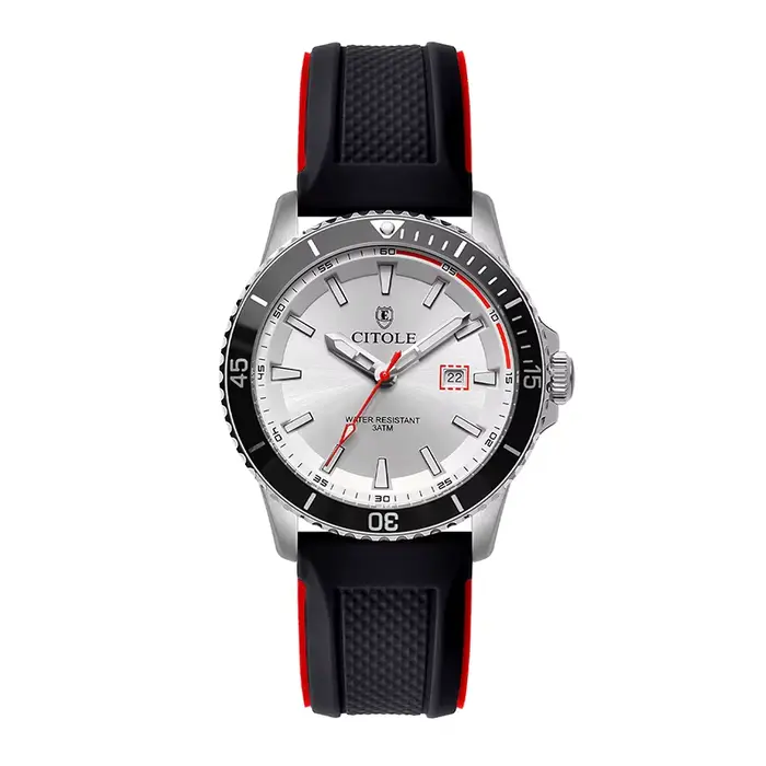 Montre CITOLE avec calendrier, bracelet en acier, étanche, mouvement à quartz MIYOTA, date, cadeau d
