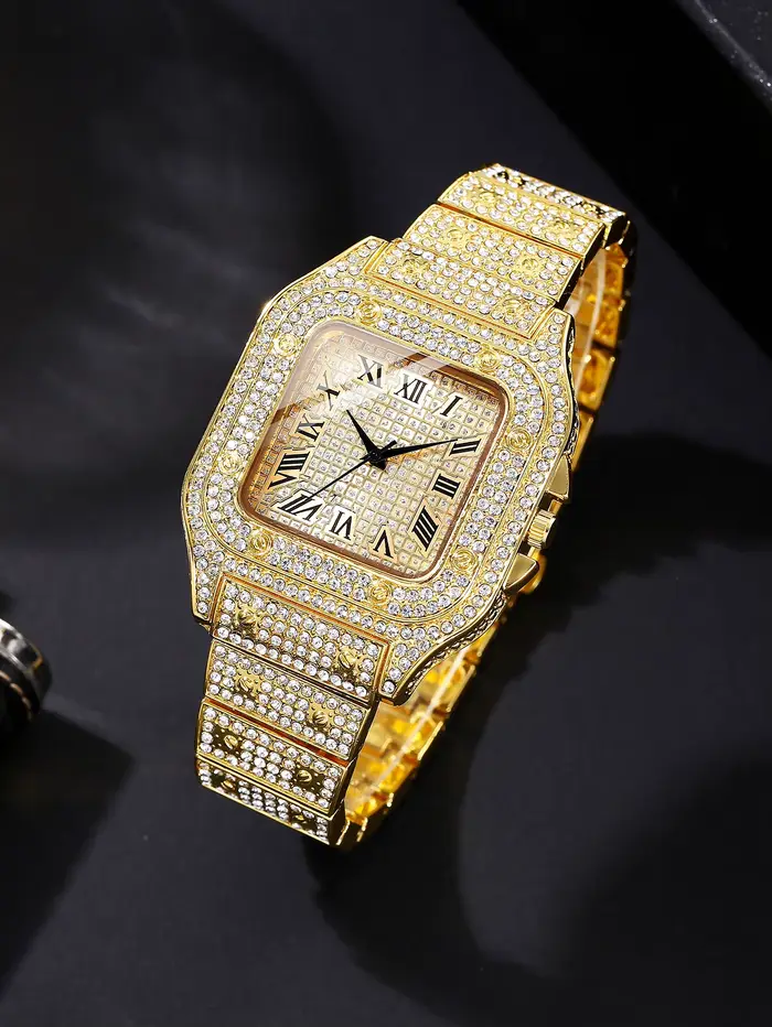 Montre à quartz élégante et à la mode