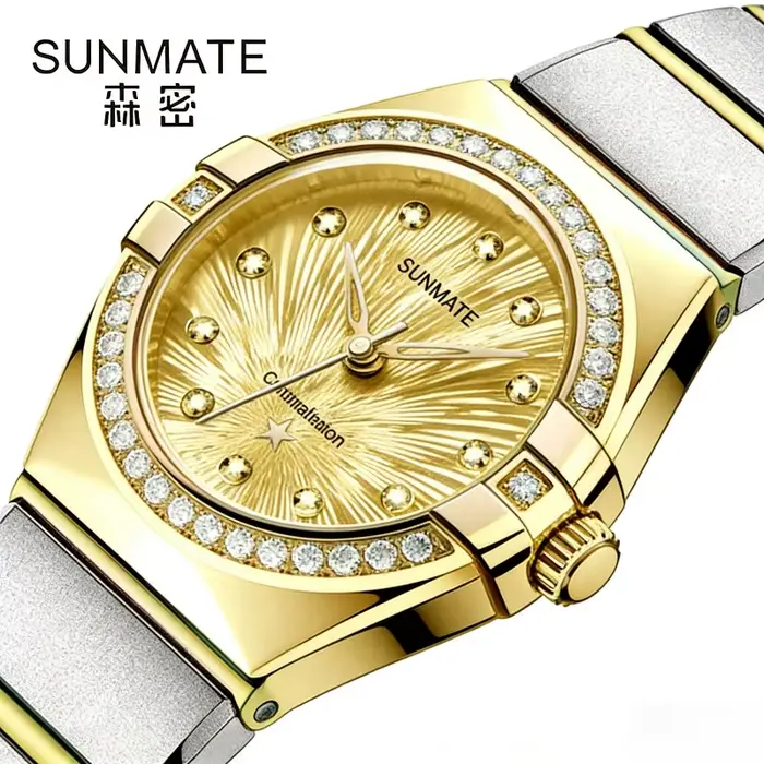 Montre de luxe haut de gamme pour femmes SUNMATE