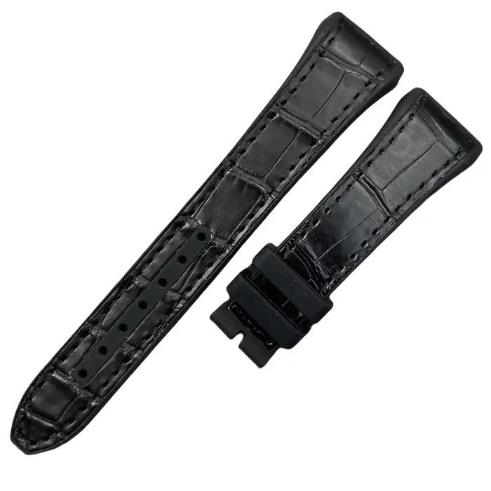 Bracelet de montre Franck Muller V32 V41 V45 en cuir de caoutchouc et alligator largeur 12mm 14mm 16mm pour homme et femme occasions spéciales