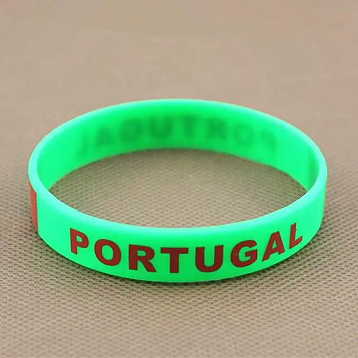 Bracelet en silicone sensation Portugal pour hommes et femmes