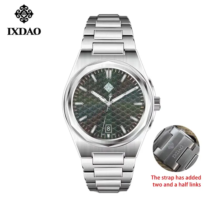 IX & DAO 2025 nouvelle montre mécanique automatique pour hommes Warrior 37mm mouvement Miyota 9015 s