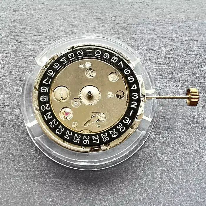2813 mouvement de montre 3 aiguilles calendrier unique mouvement mécanique automatique Date à 3/6 he