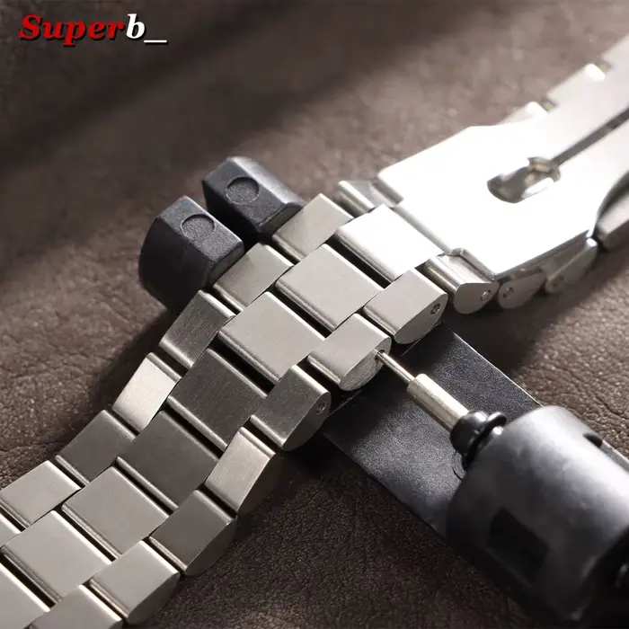 Bracelet en acier inoxydable massif pour Rolex Oyster NH35 avec fermoir Glide Lock pour homme et femme occasions spéciales