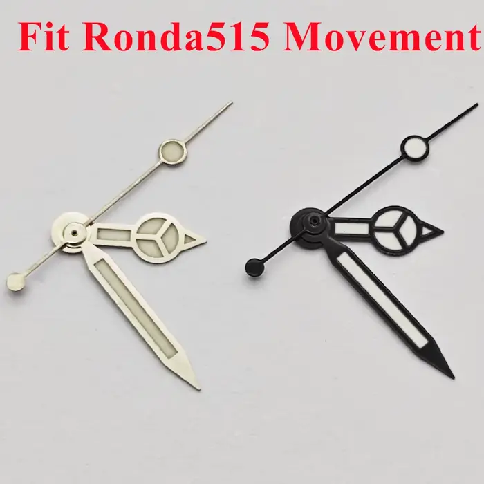  RICHUS Ronda515 aiguilles de montre argent noir