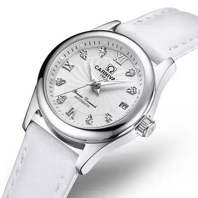 CARNIVAL marque de luxe montre mécanique pour femmes dames mode saphir mouvement automatique montres
