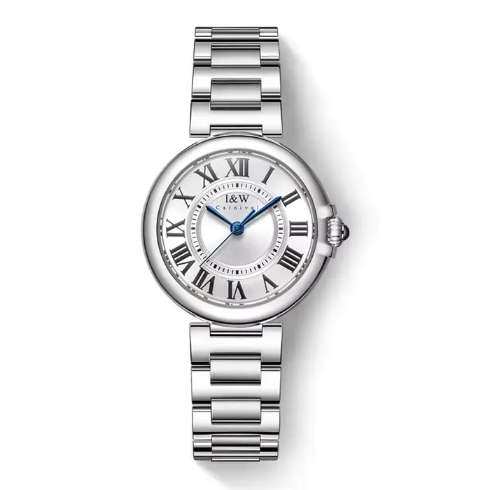 Montre Femme Suisse I&W 2026 Nouvelle Collection Montres à Quartz pour Femme Verre Saphir Étanche Ac