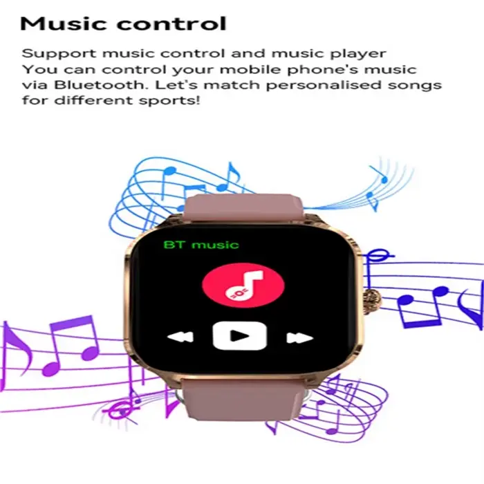 Montre intelligente CHAONB avec suivi de fitness, tracker de sommeil, résistance aux chocs, bracelet en gel de silice pour homme et femme occasions spéciales activité sportive