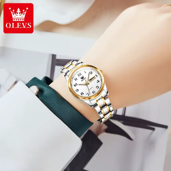 Montre à Quartz de Luxe pour Femme