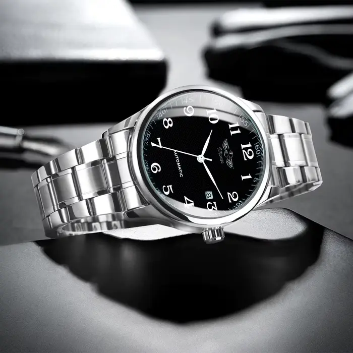 WINNER – montre d'affaires pour hommes, classique, rétro, automatique, mécanique, marque de luxe, br