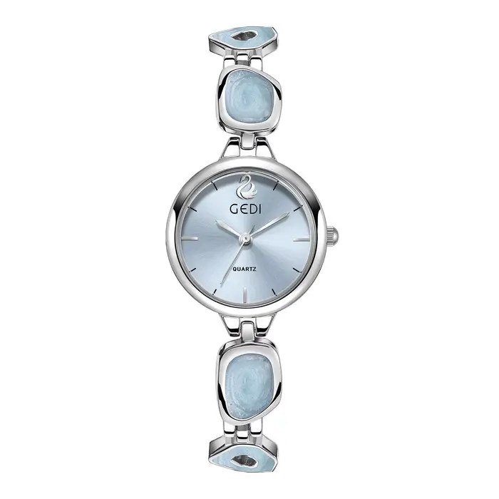 Montre pour femme Style chinois Bracelet montres rose oie Logo Image haute qualité étanche femme mod