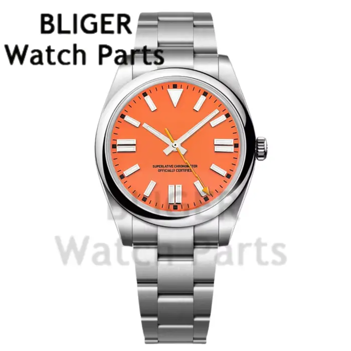 Montre personnalisée pour hommes 36mm/39mm NH35A PT5000 montre-bracelet mécanique lunette ronde lumineuse bracelet
