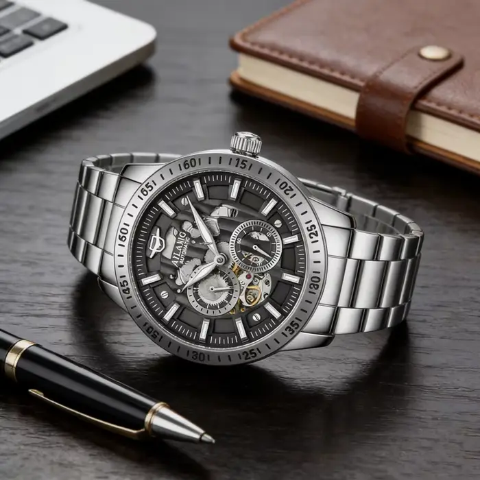 Montre mécanique de luxe originale AILANG 2026 pour homme