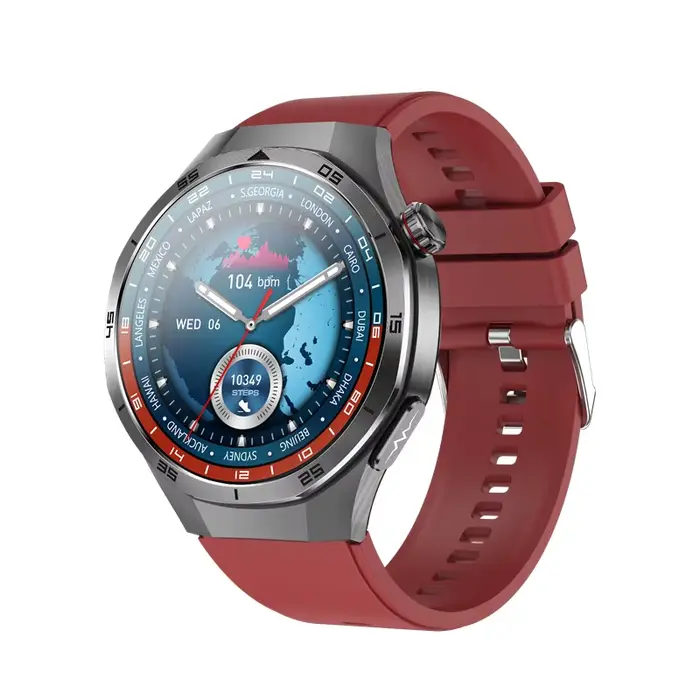 Montre intelligente ET456 MONTRE SPORT au poignet alliage avec cadrans multiples pour suivi fitness et bien-être unisexe-adulte