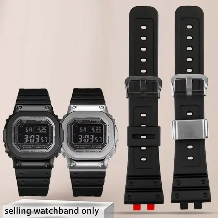 Pour Casio GM-B2100 B2100 bracelet en résine de silicone G-SHOCK