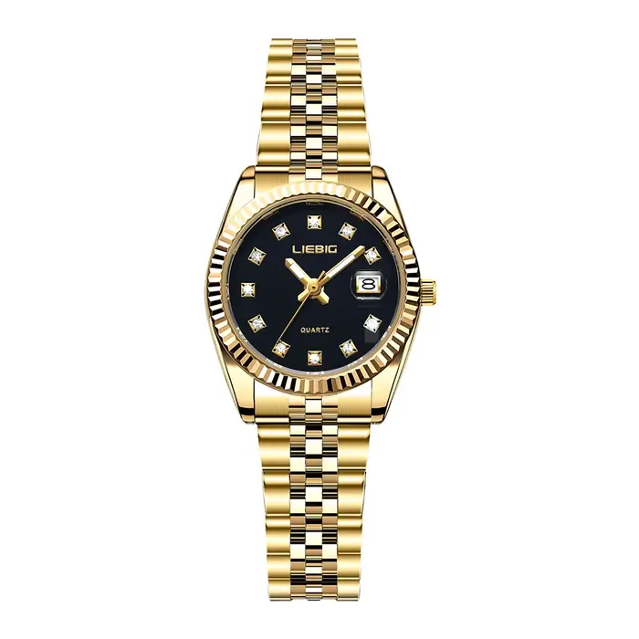 LIEBIG Top Marque De Luxe Élégant Quartz Montres De Mode Automatique Montres Pour Femmes En Acier In