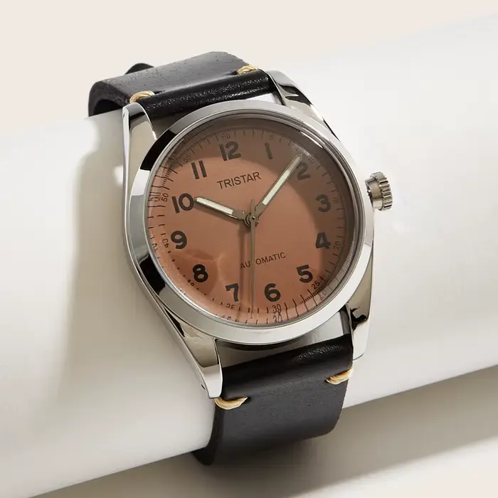 Montre mécanique vintage pour homme, montre-bracelet de 1960, à remontage manuel, horloge classique,