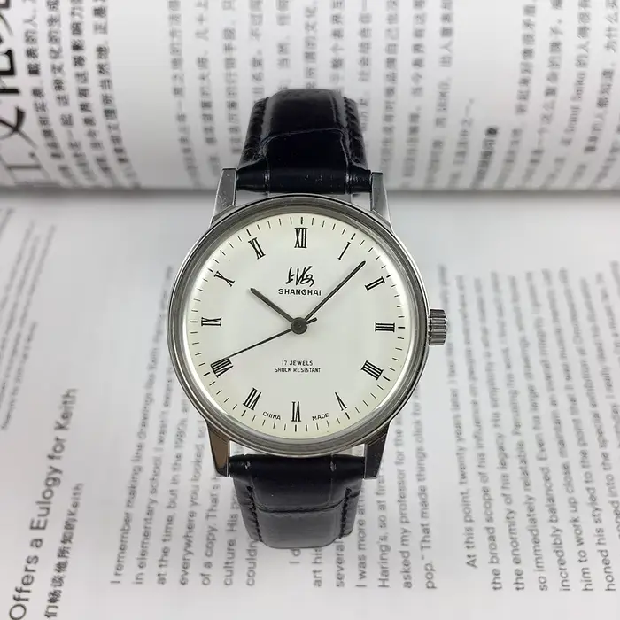 Inventaire Original 8120 type tout en acier cadran blanc romain montre mécanique manuelle pour hommes d'un diamètre de 36mm