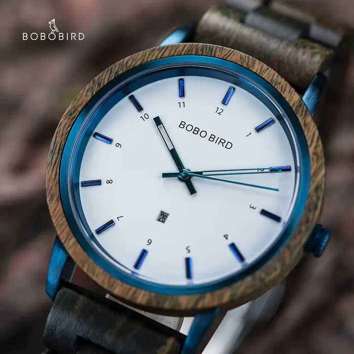 BOBO BIRD montre de luxe pour hommes montres à Quartz en bois mouvement japonais mode femmes