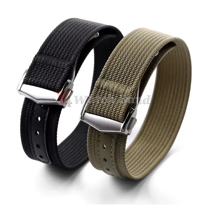 Bracelet de montre pour Omega hommes Sport militaire étanche 20mm