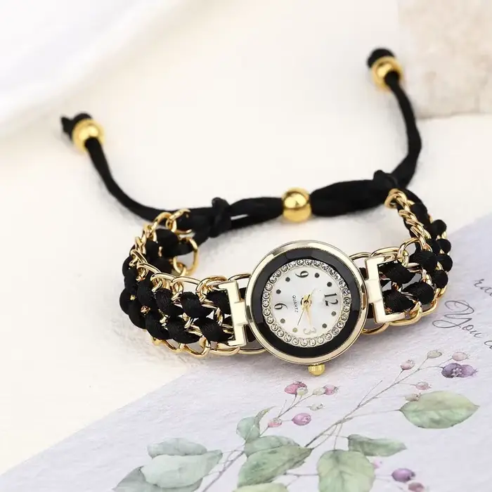 Montre Moonbiffy Quartz Femme Style Simple Couleur Argent Occasions Spéciales