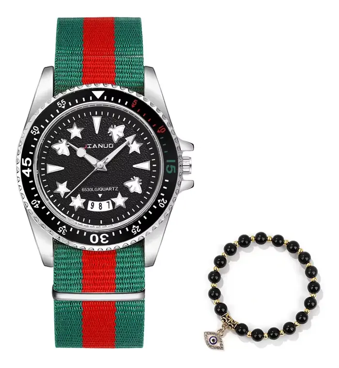 Montre à quartz avec calendrier